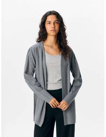 OBJLUNA L/S RE OPEN KNIT 2