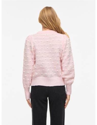 VIDOTTIE L/S O-NECK KNIT