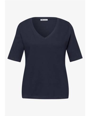 CAMISETA M/C CUELLO PICO
