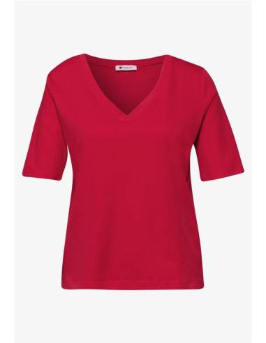 CAMISETA M/C CUELLO PICO
