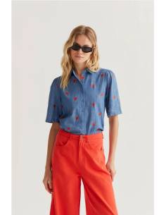 CAMISA M/C CORAZONES