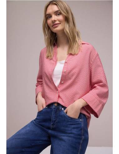 CAMISA RAYAS SEERSUCKER