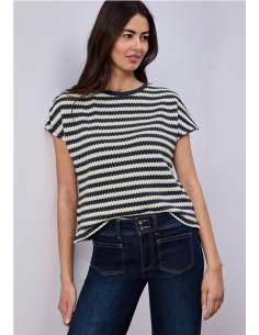 CAMISETA TEXTURA RAYAS