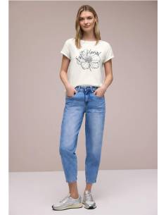 CAMISETA M/C FLOR