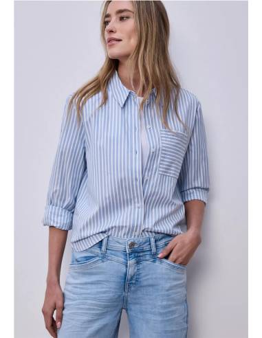 CAMISA MIL RAYAS BOLSILLO