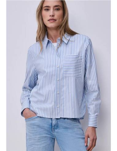 CAMISA MIL RAYAS BOLSILLO