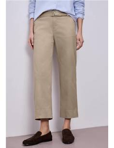 CHINO CULOTTE CON CINTURON