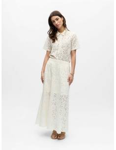 OBJBIANCA MW LONG SKIRT