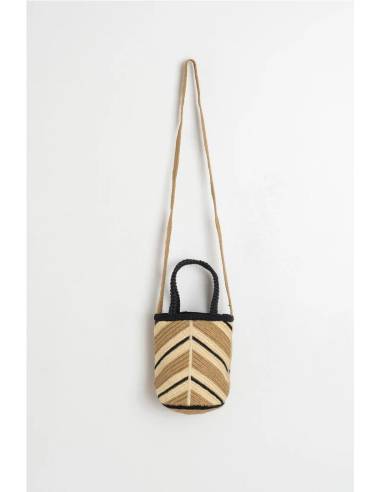 BOLSO BOMBONERA RAFIA