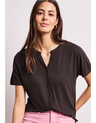BLUSA M/C CON BOTONES