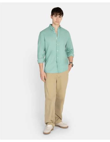 CAMISA GARMENT DYE OXFORD