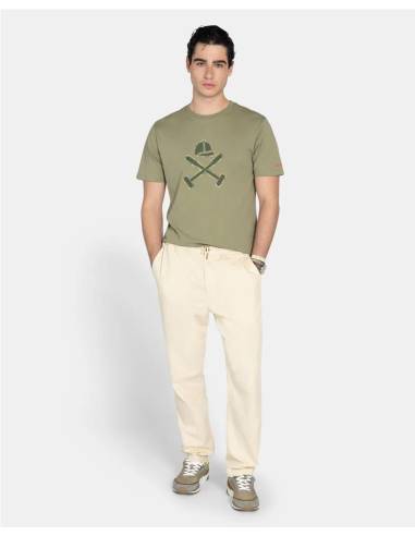 CAMISETA STITCHING LOGO
