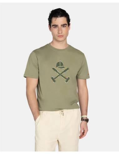 CAMISETA STITCHING LOGO