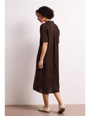 VESTIDO CAMISERO LINO