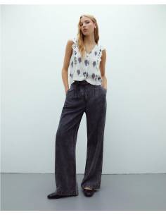 BLUSA MANGA SISA C/VOLANTE 2