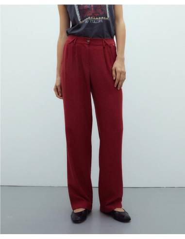 PANTALON ANCHO LISO