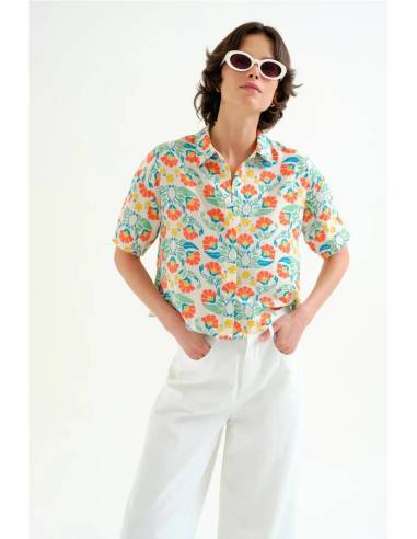 CAMISA ESTAMP SMALL ROYAL