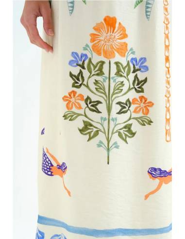 FALDA ESTAMPADA PALM