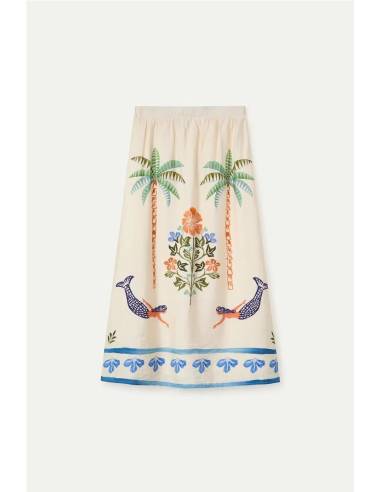 FALDA ESTAMPADA PALM
