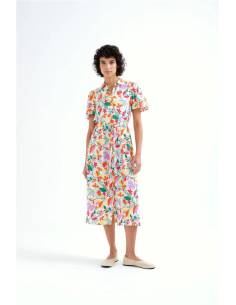VESTIDO MIDI ESTAMP LOTTO