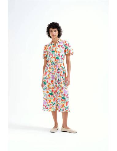 VESTIDO MIDI ESTAMP LOTTO