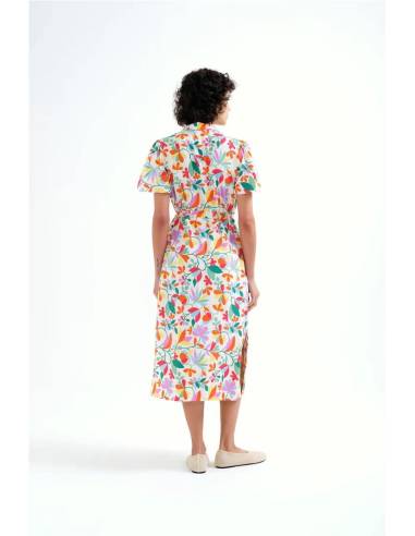 VESTIDO MIDI ESTAMP LOTTO