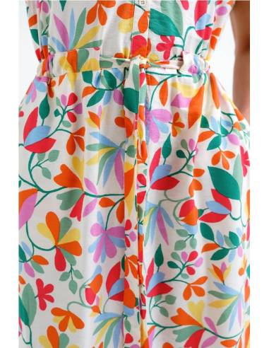 VESTIDO MIDI ESTAMP LOTTO
