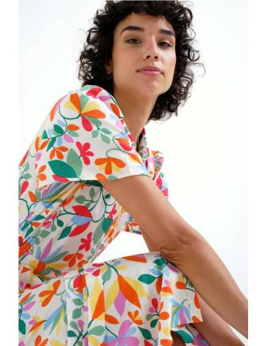 VESTIDO MIDI ESTAMP LOTTO