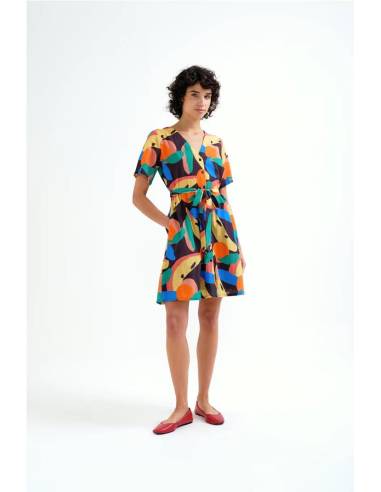 VESTIDO CORTO ESTAMP TUTTI
