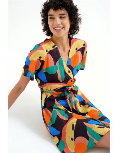 VESTIDO CORTO ESTAMP TUTTI