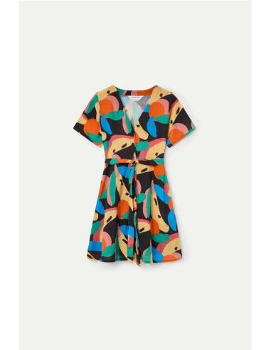 VESTIDO CORTO ESTAMP TUTTI