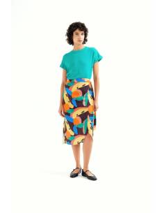 FALDA MIDI ESTAMP TUTTI