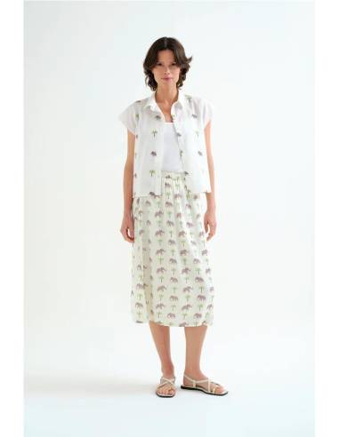 CAMISA ELEFANTE  Y PALMERA