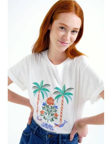 CAMISETA ESTAMPADO PALM