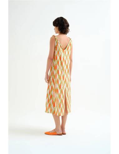 VESTIDO CORTO ESTAMPADDO ALOE