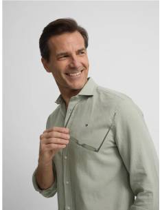 Camisa sport lino