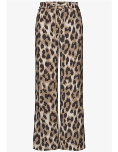 PANTA FLUIDO LEOPARD