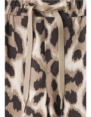 PANTA FLUIDO LEOPARD