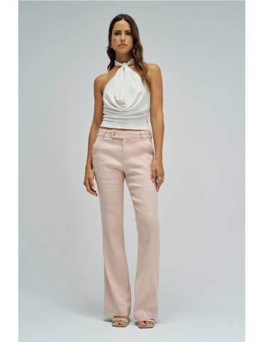 CHINO BOOTCUT EN LINO