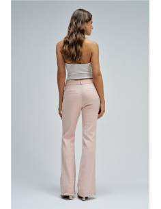 CHINO BOOTCUT EN LINO 2