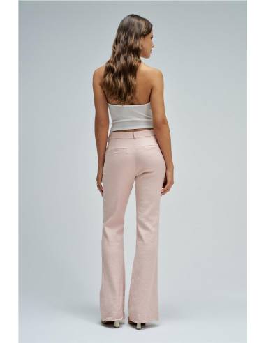 CHINO BOOTCUT EN LINO