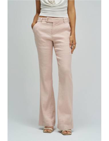 CHINO BOOTCUT EN LINO