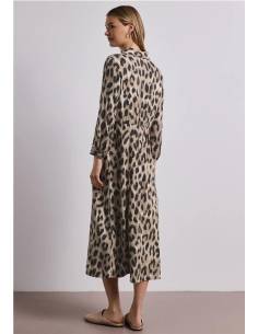 vestido animal print 2