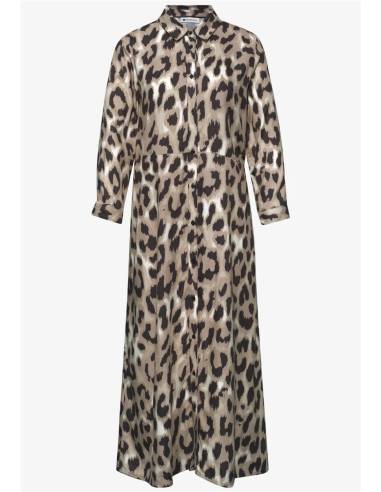 vestido animal print