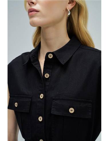 VESTIDO CAMISERO MIDI