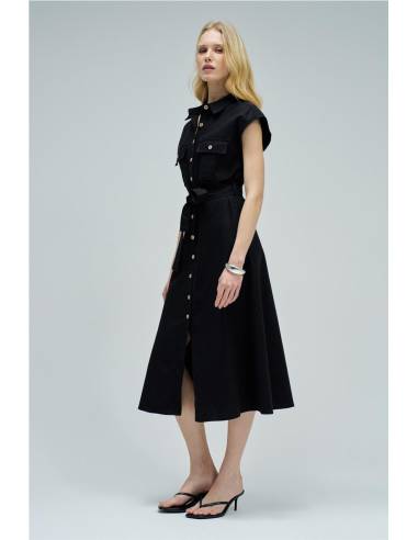 VESTIDO CAMISERO MIDI