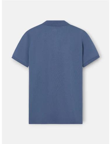 Polo clasico liso  indigo