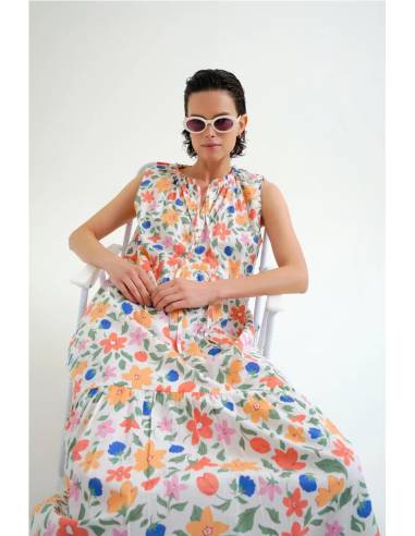 VESTIDO LARGO PLAYERO LILY BIG