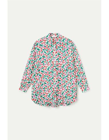 CAMISA PLAYERA GUINDA