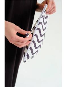 BOLSO ESTAMPADO WAVE BLACK 2